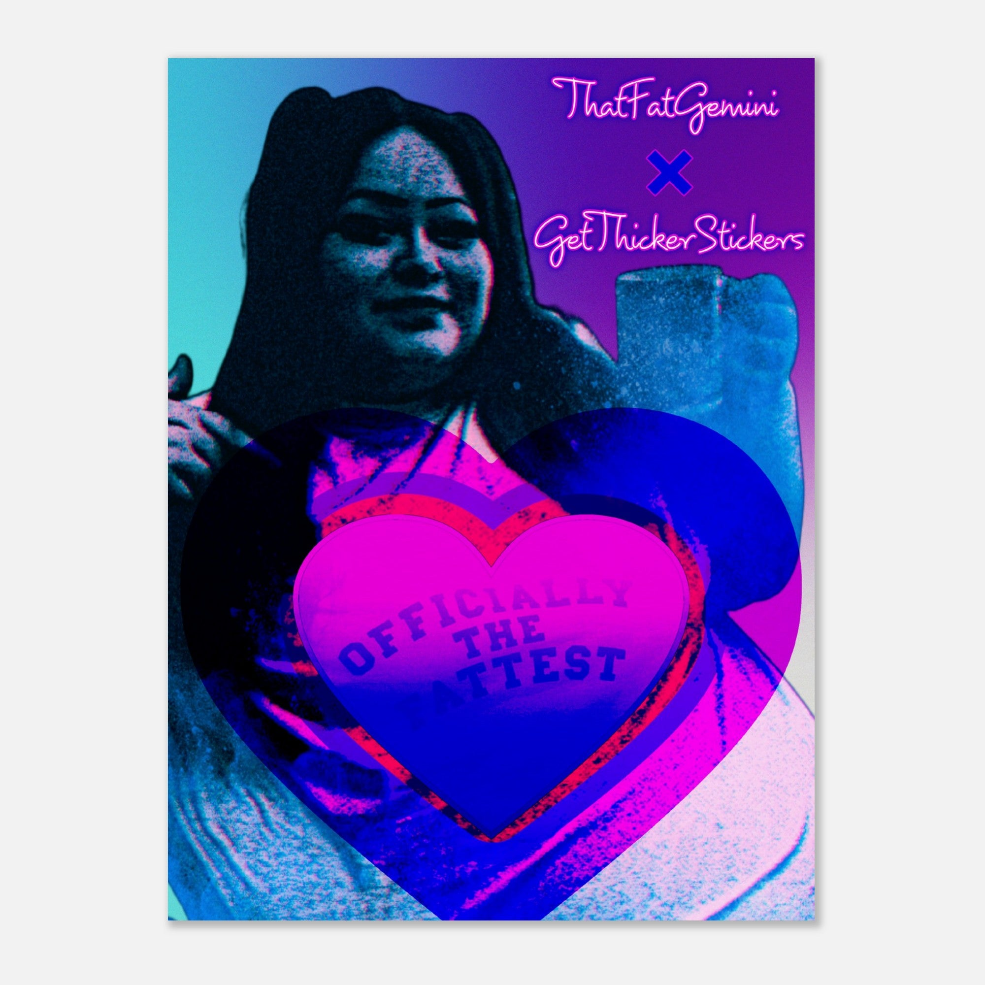 ThatFatGemini βοΈ x Get Thicker Stickers