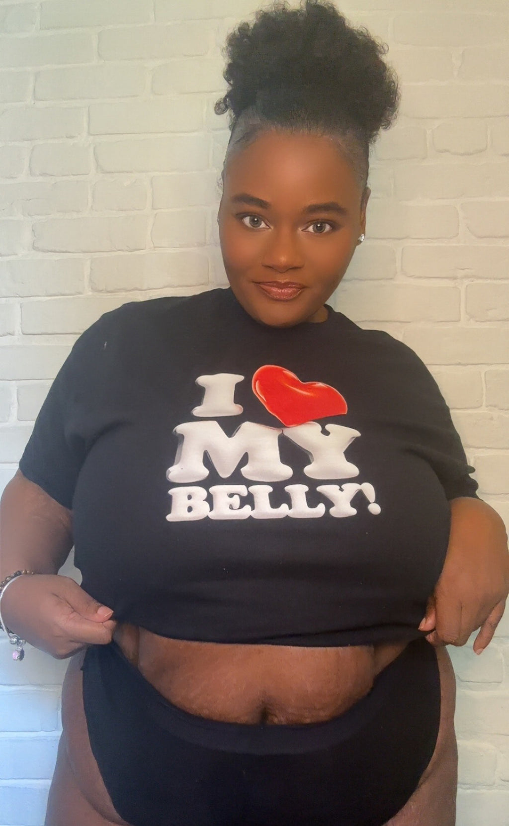 I Love My Belly Shirt, Unisex Body Positive Tee, Plus Size T-Shirt, Self Love Shirt, Curvy Confidence Top, Fun Graphic Typography Shirts