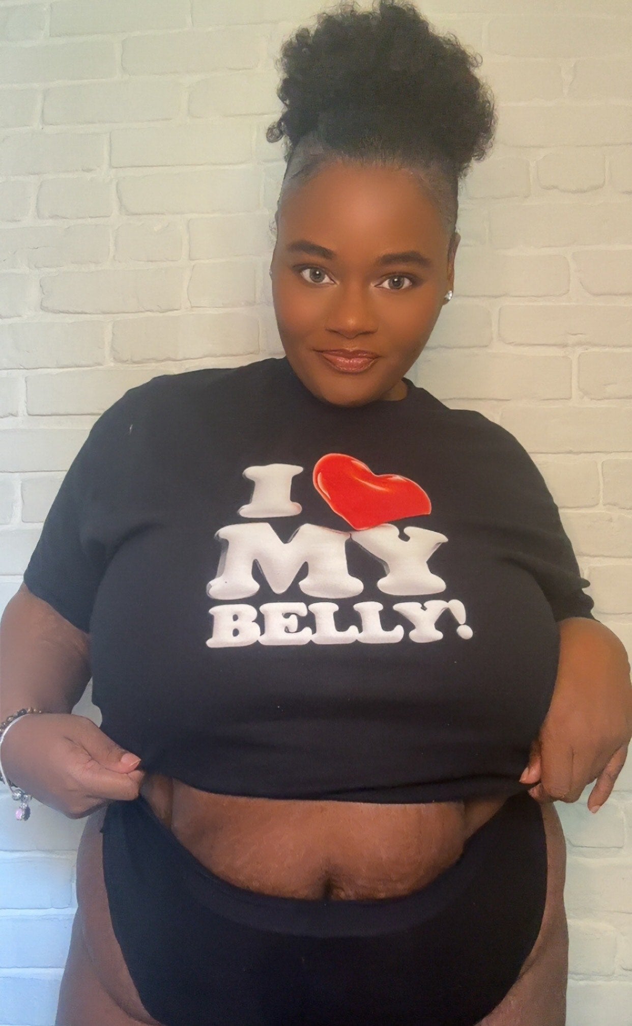 I Love My Belly Shirt, Unisex Body Positive Tee, Plus Size T-Shirt, Self Love Shirt, Curvy Confidence Top, Fun Graphic Typography Shirts