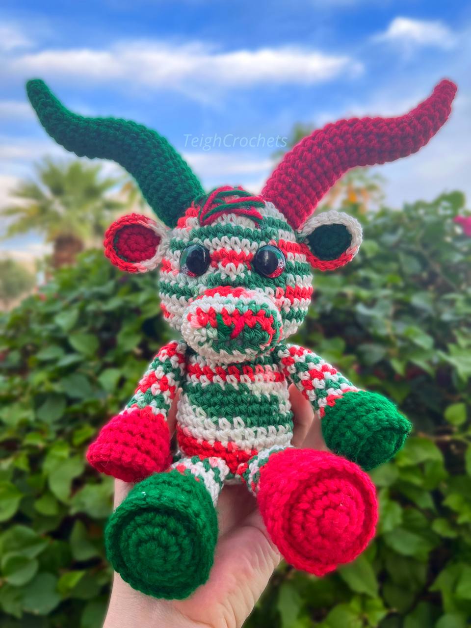 Baphomet Amigurumi Stuffed Toy