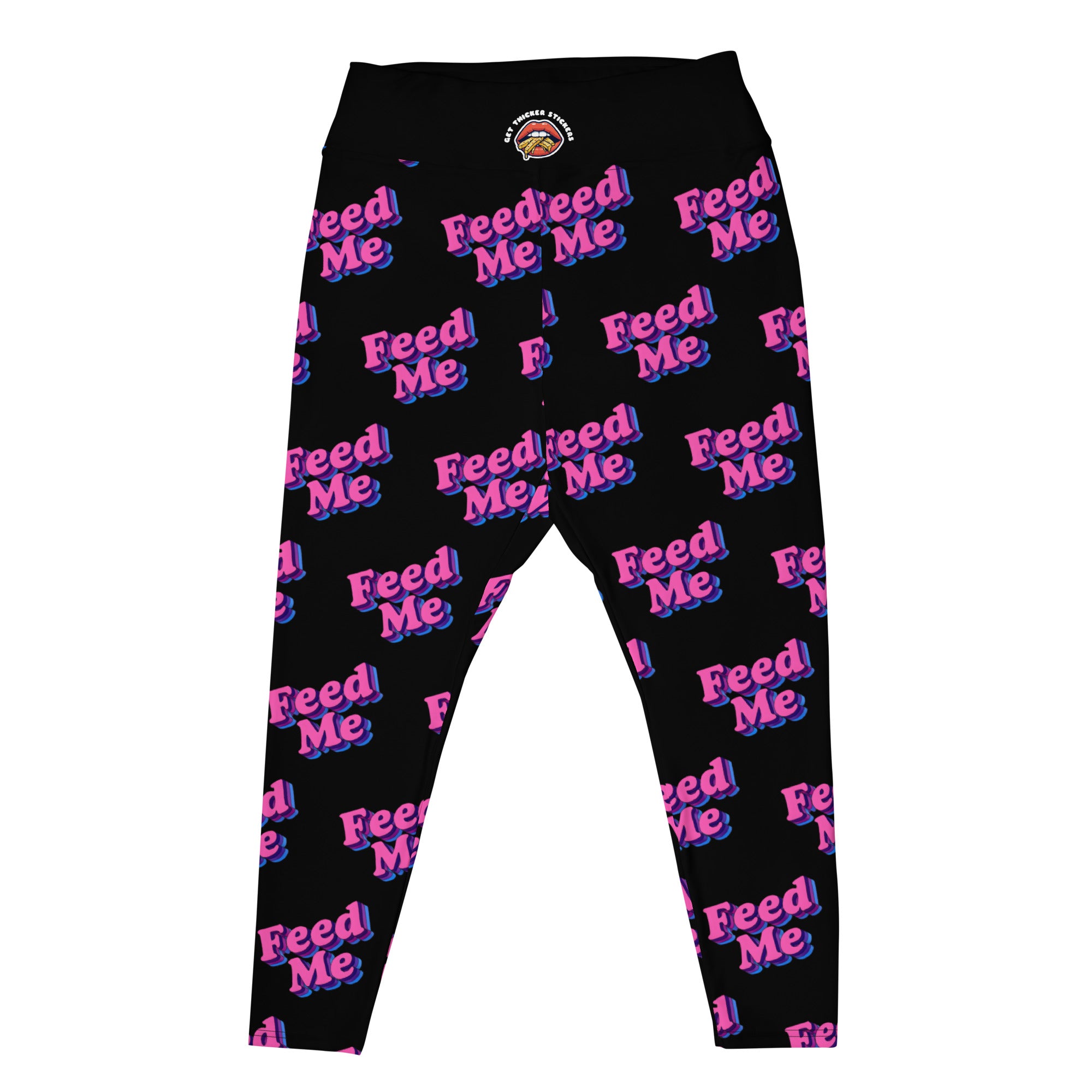 Feed Me Plus Size Leggings  | 2XL-6XL | Bold. Curvy. Unapologetic.