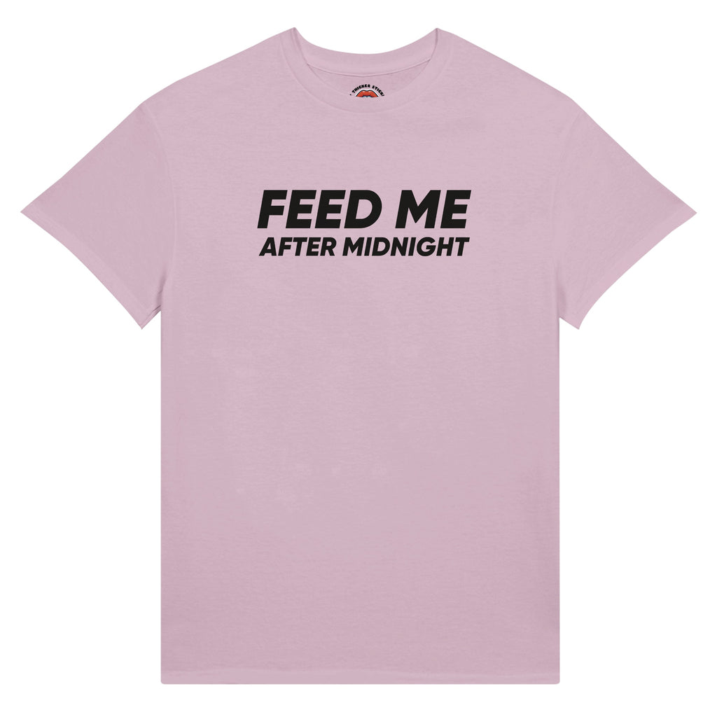 Feed Me After Midnight Premium Ultra Cotton Tee – Plus Size Shirt | BBW Gainer | Body Positive Shirt | Size Inclusive Unisex Apparel
