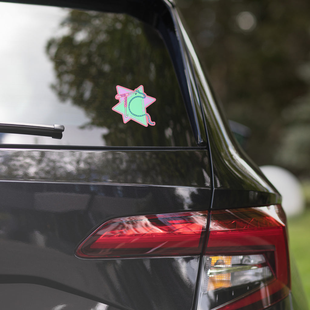 TeighCrochets Kiss-Cut Sticker