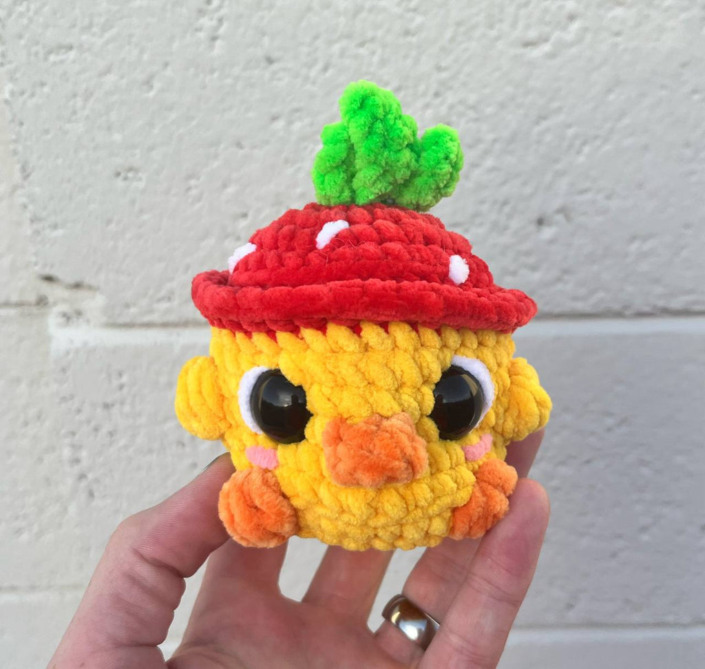Strawberry Fruit Chick Pattern